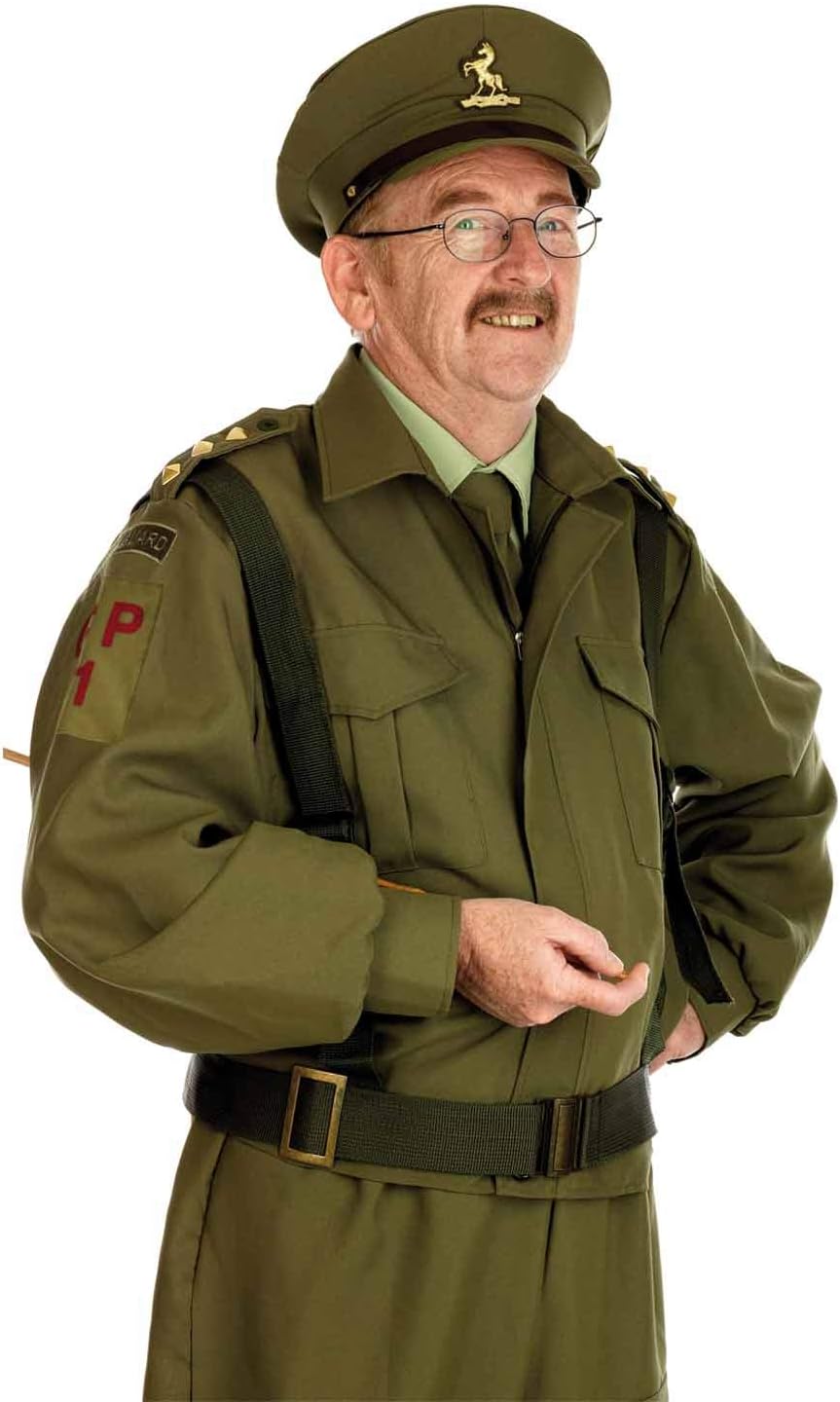 Militär Kostüm Herren, M Grün
