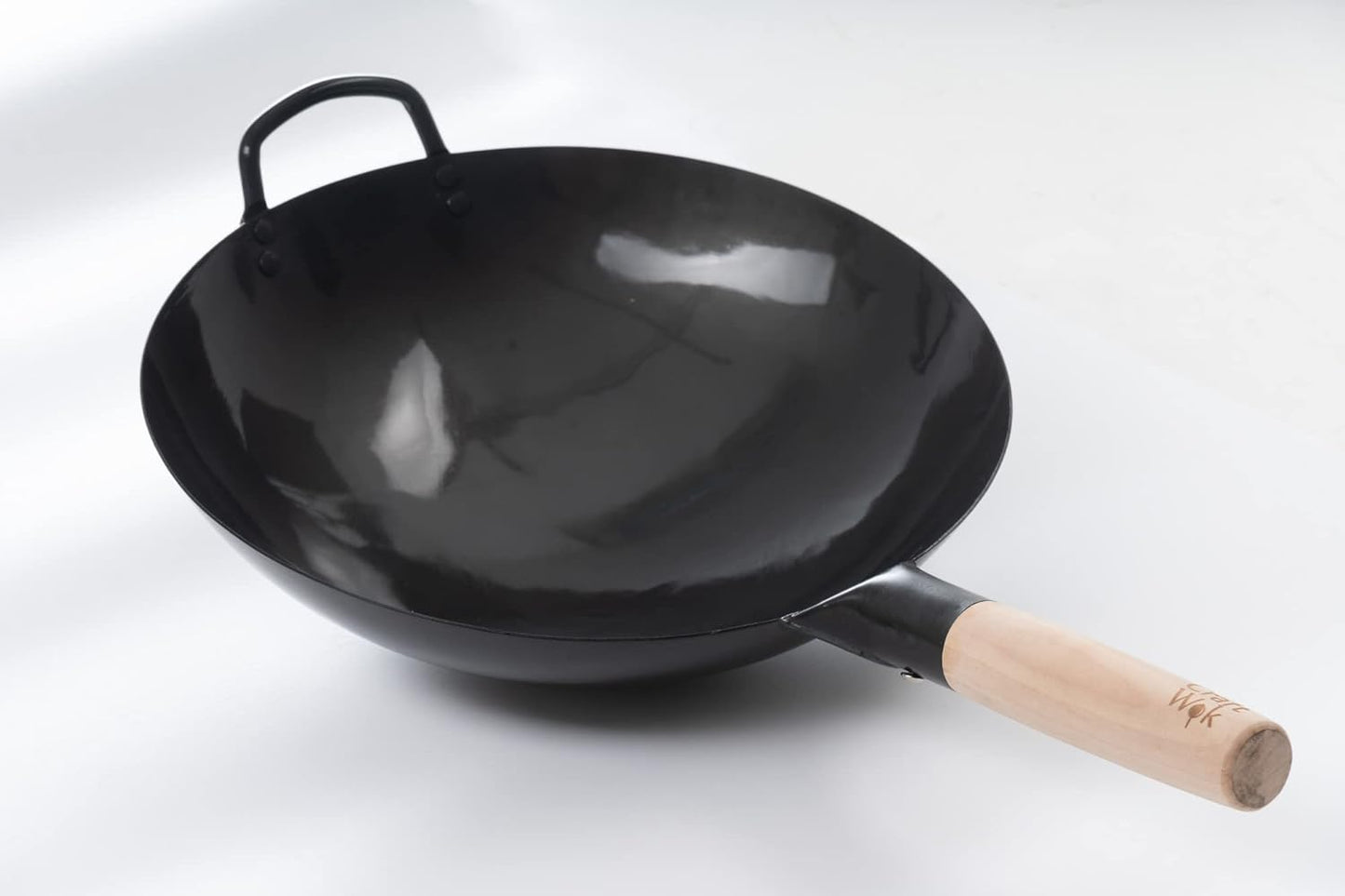 Vorgebrannte Wok Pfanne -  Black13
