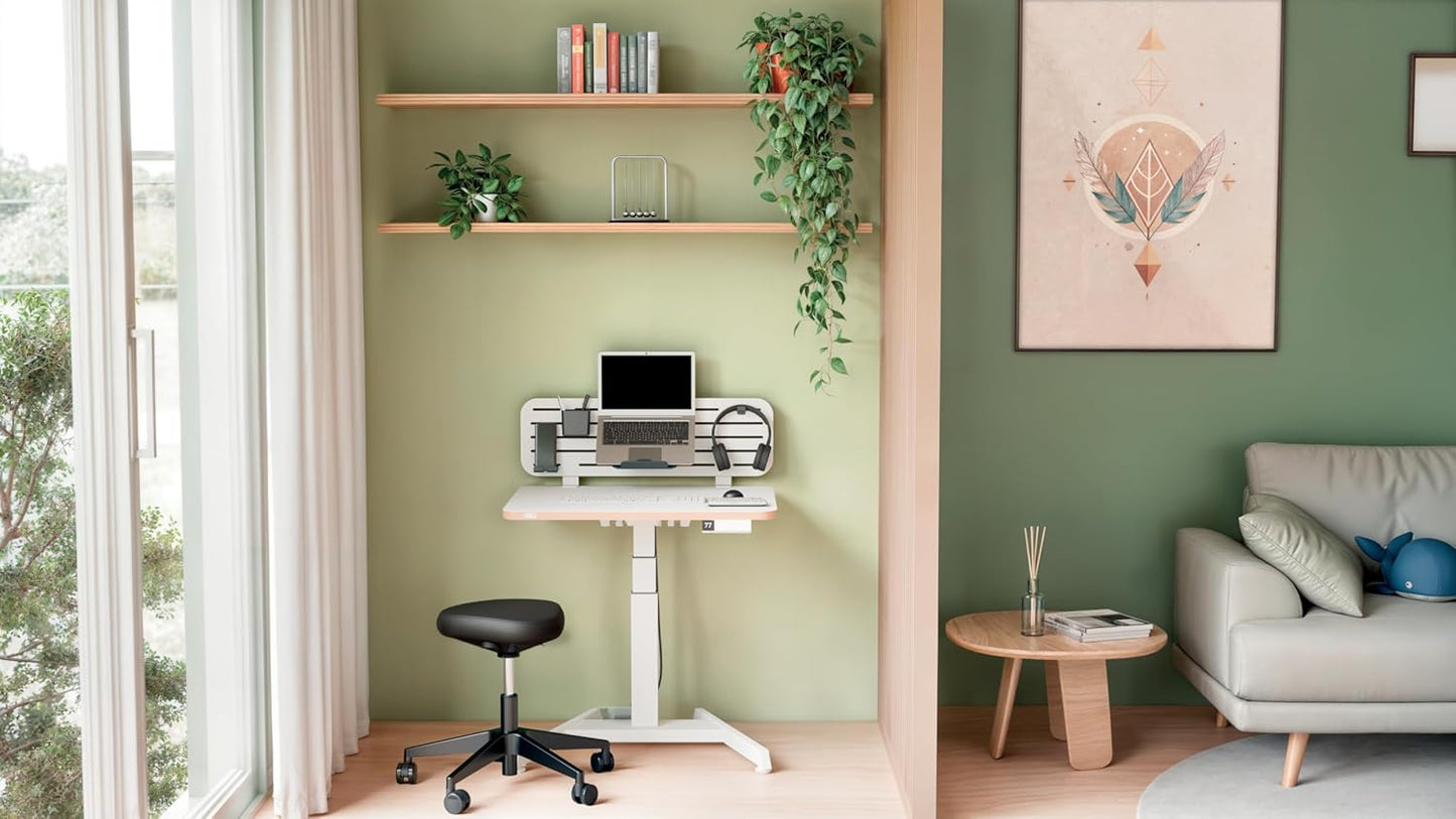 Ergonomischer Sitzhocker Ergo, Schwarz Sitzhocker mit Rollen