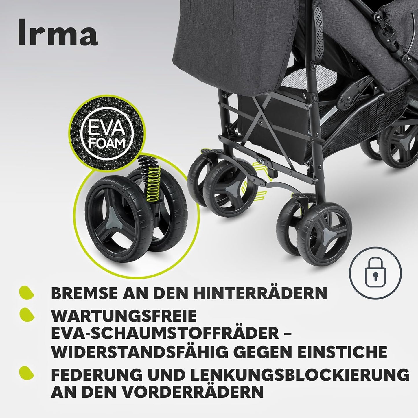 Irma, Schwarz