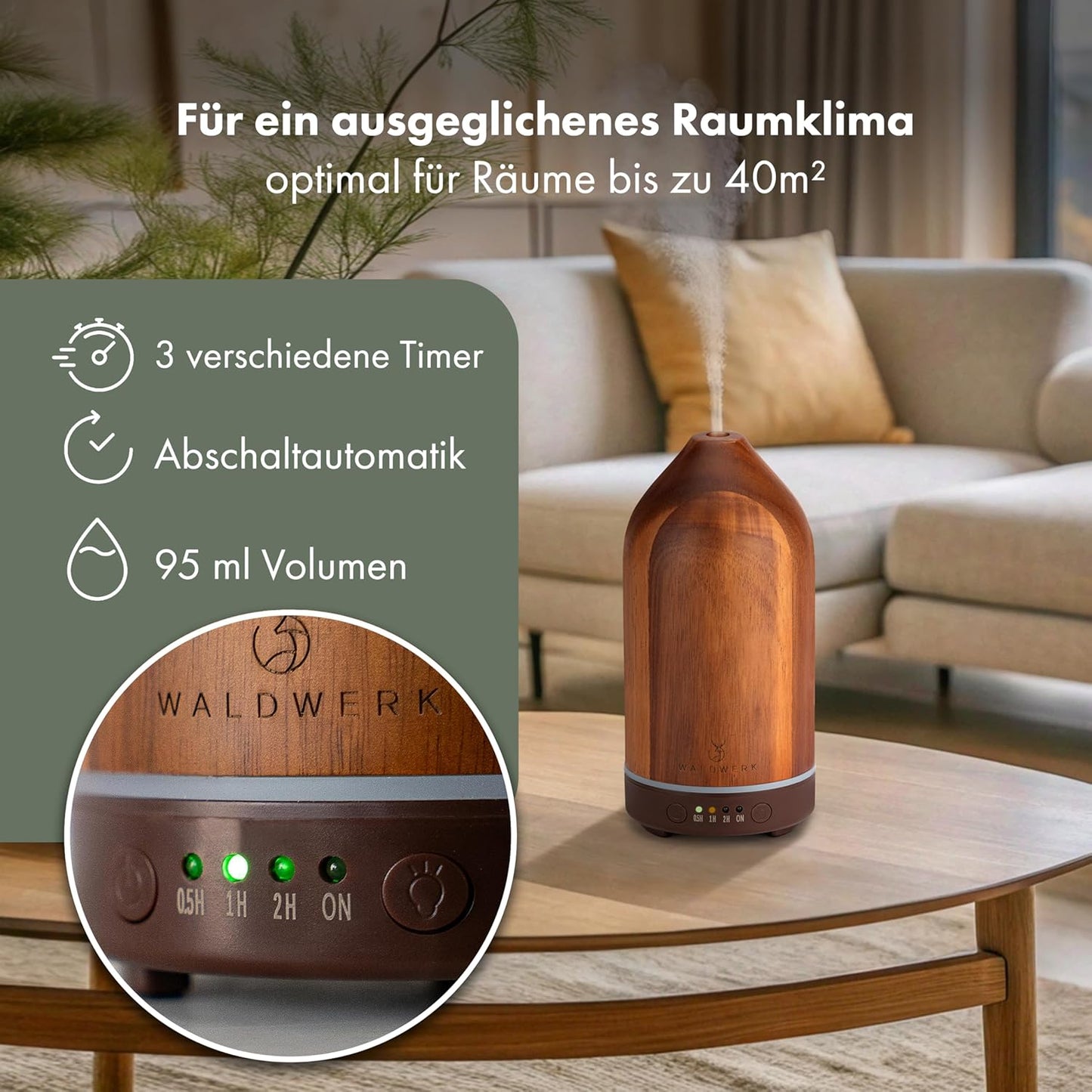 Zylindrischer Diffuser, Diffusor