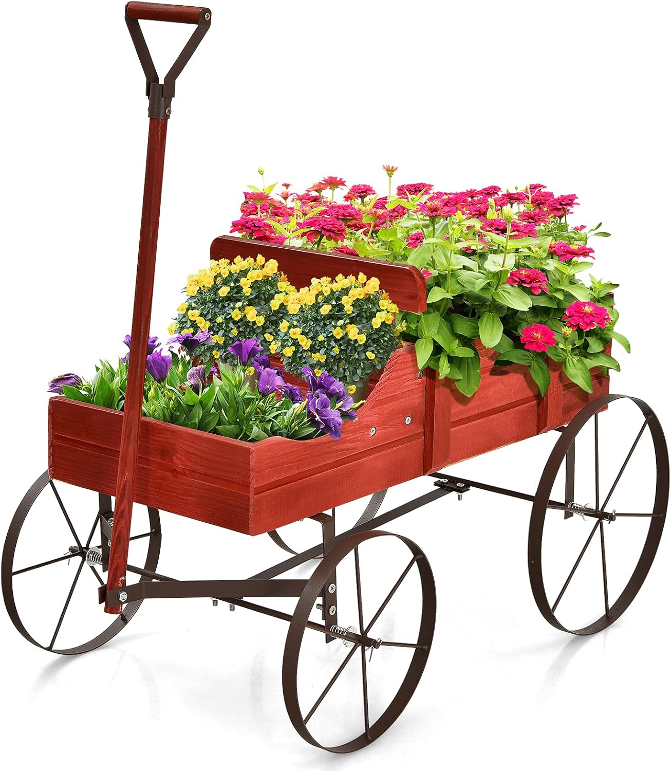 Blumenwagen, Rot