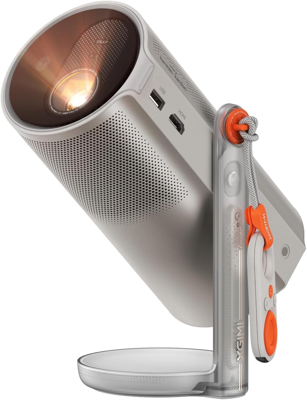 MoGo 4 Laser Handy Beamer mit Akku und 360° Ständer, MoGo 4 Laser