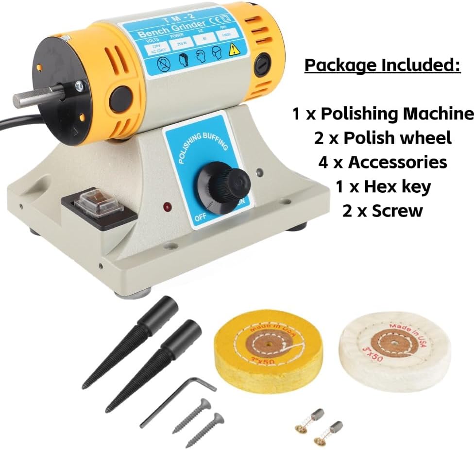 Polier- und Schleifmaschine-Set