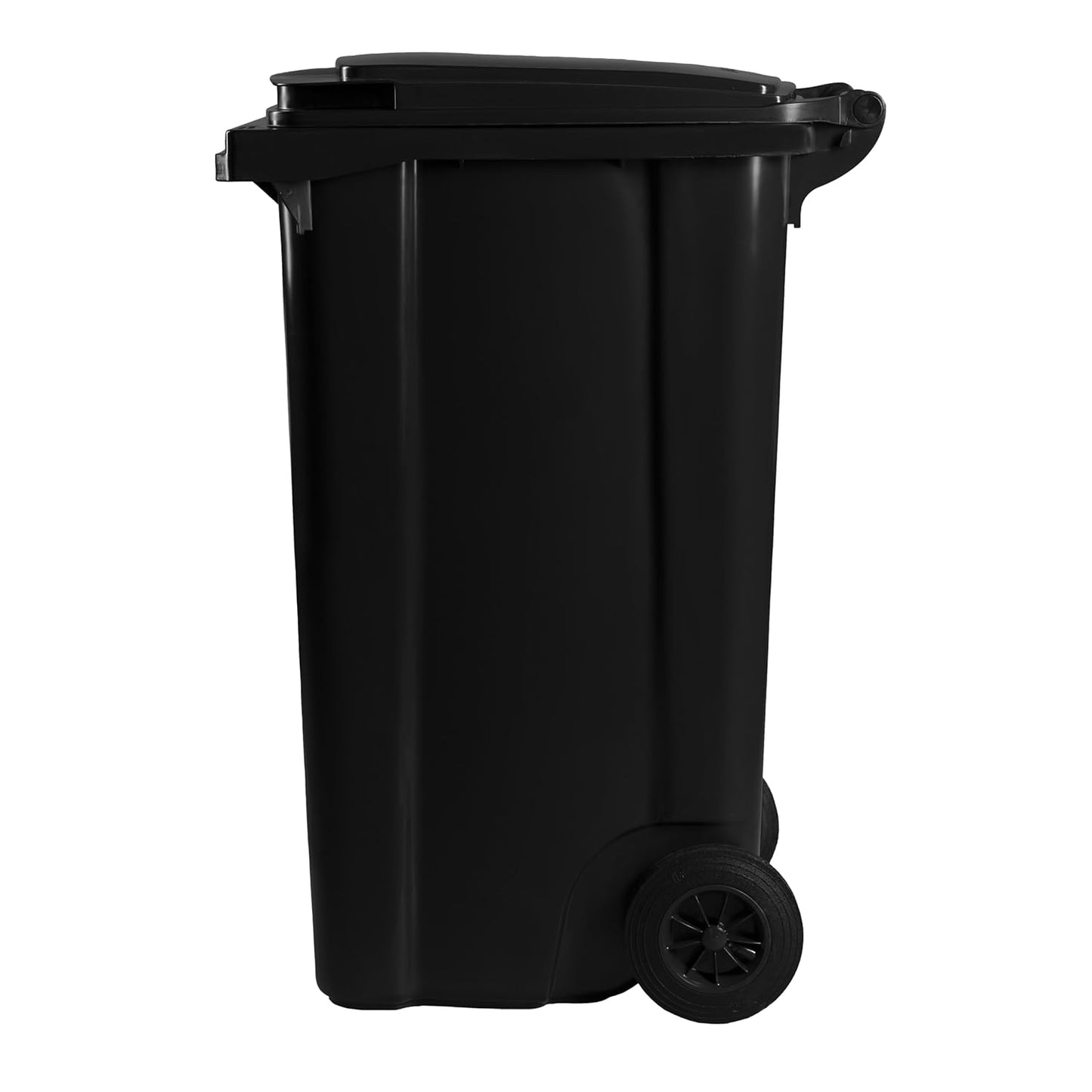 Mülltonne mit Rädern, 240 Liter, 240 Liter Grau/Blau