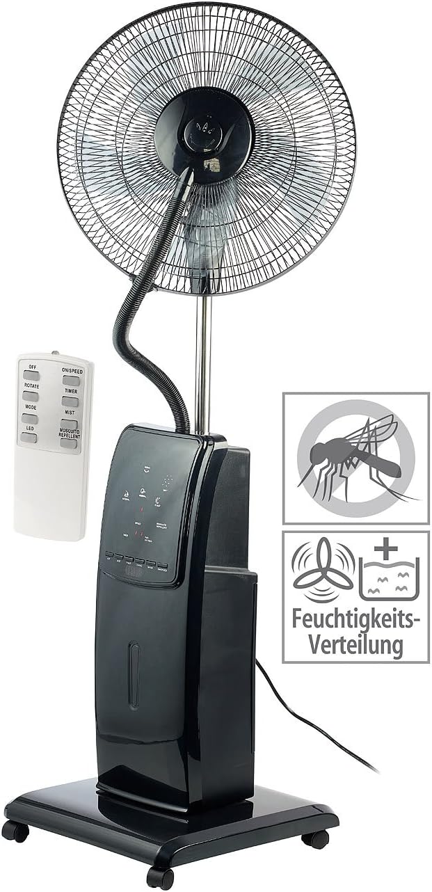 Sprühnebel-Standventilator mit Anti-Insekten-Funktion