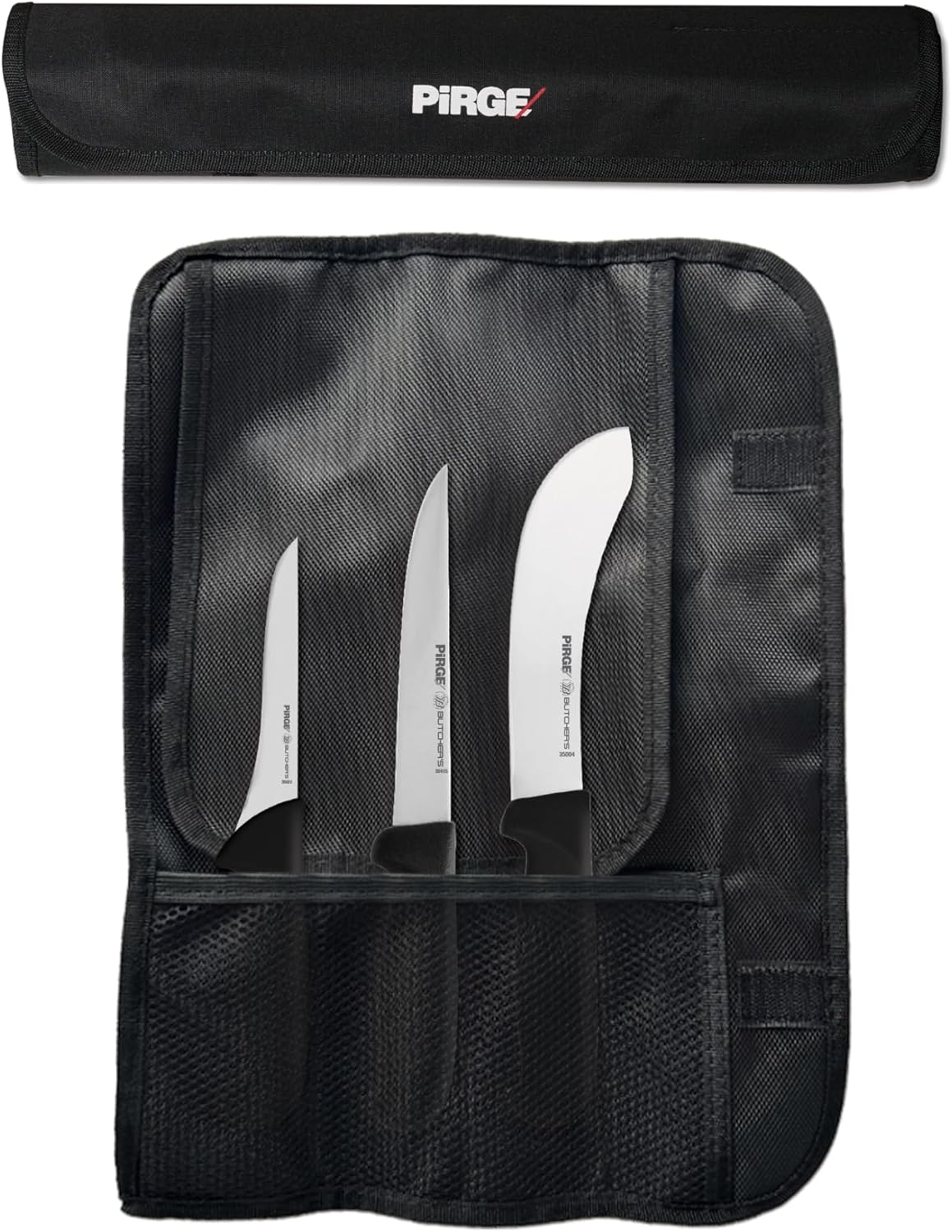 3-teiliges Metzgermesserset mit Tasche, BUTCHER'S 4 Stück