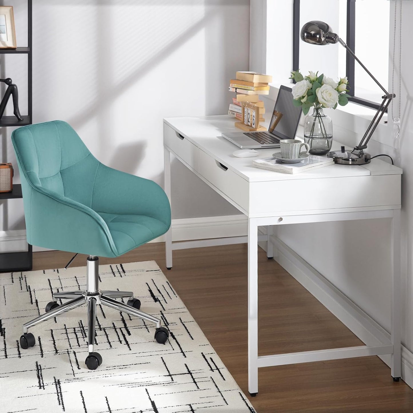 Homeoffice Drehstuhl, Türkis