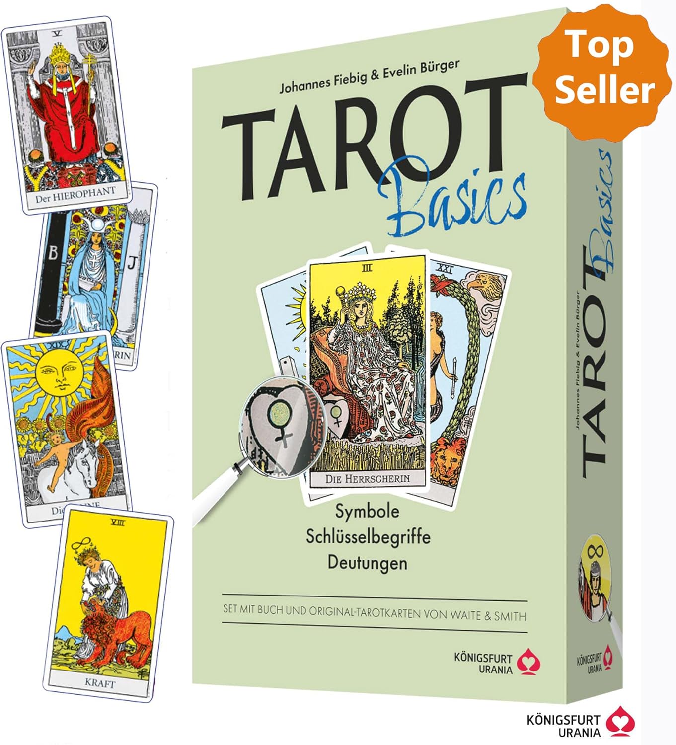 Tarot Basic Waite - Symbole, Schlüsselbegriffe, Deutungen, Gebundenes Buch