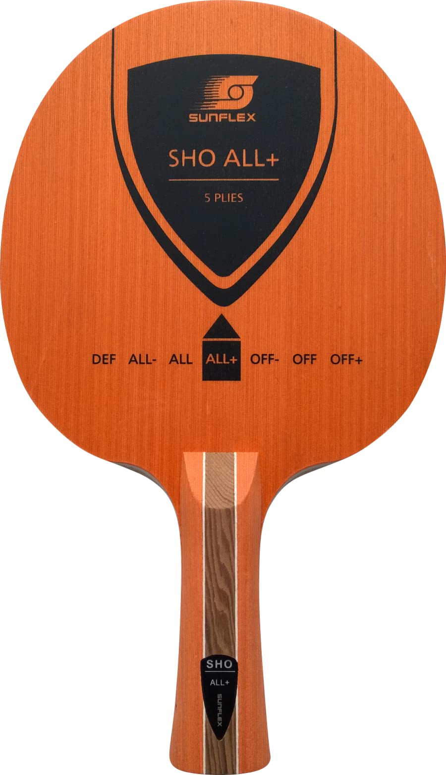 SHO All+ Tischtennis-Holz, gerade