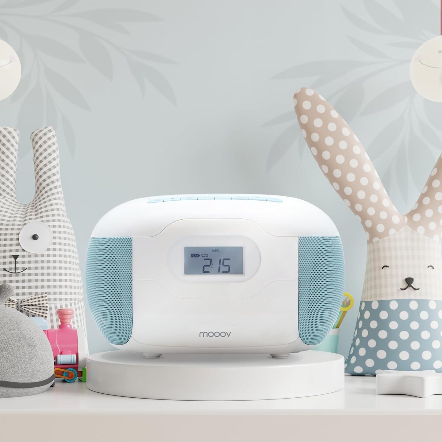CD-Player mit Bluetooth und USB, Blau