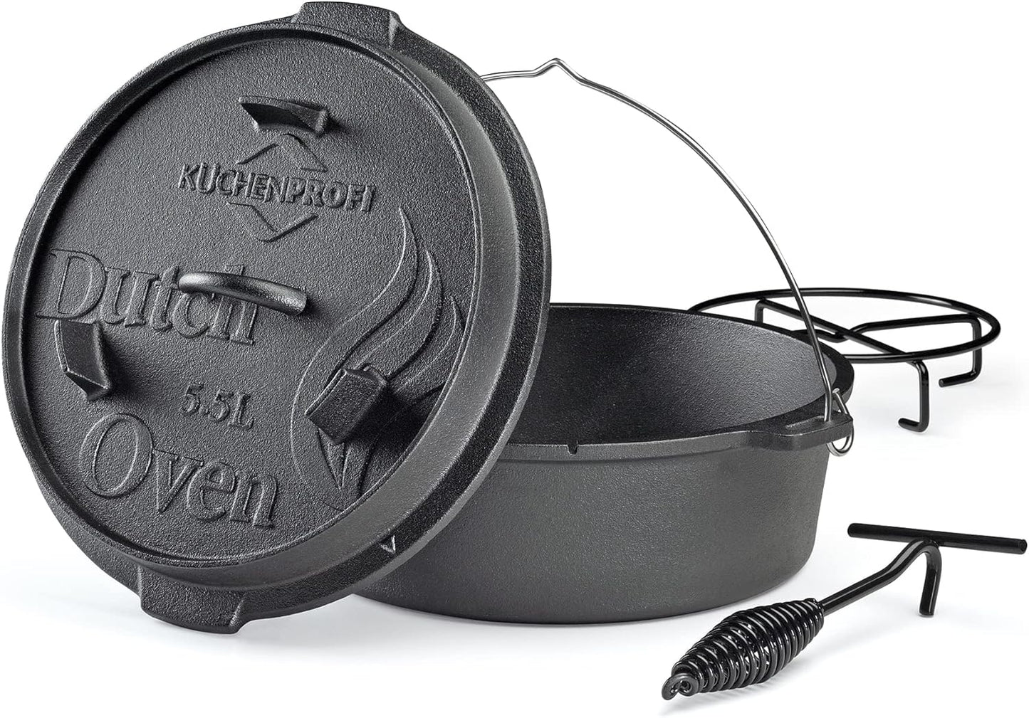 BBQ Dutch Oven, 5,5 L