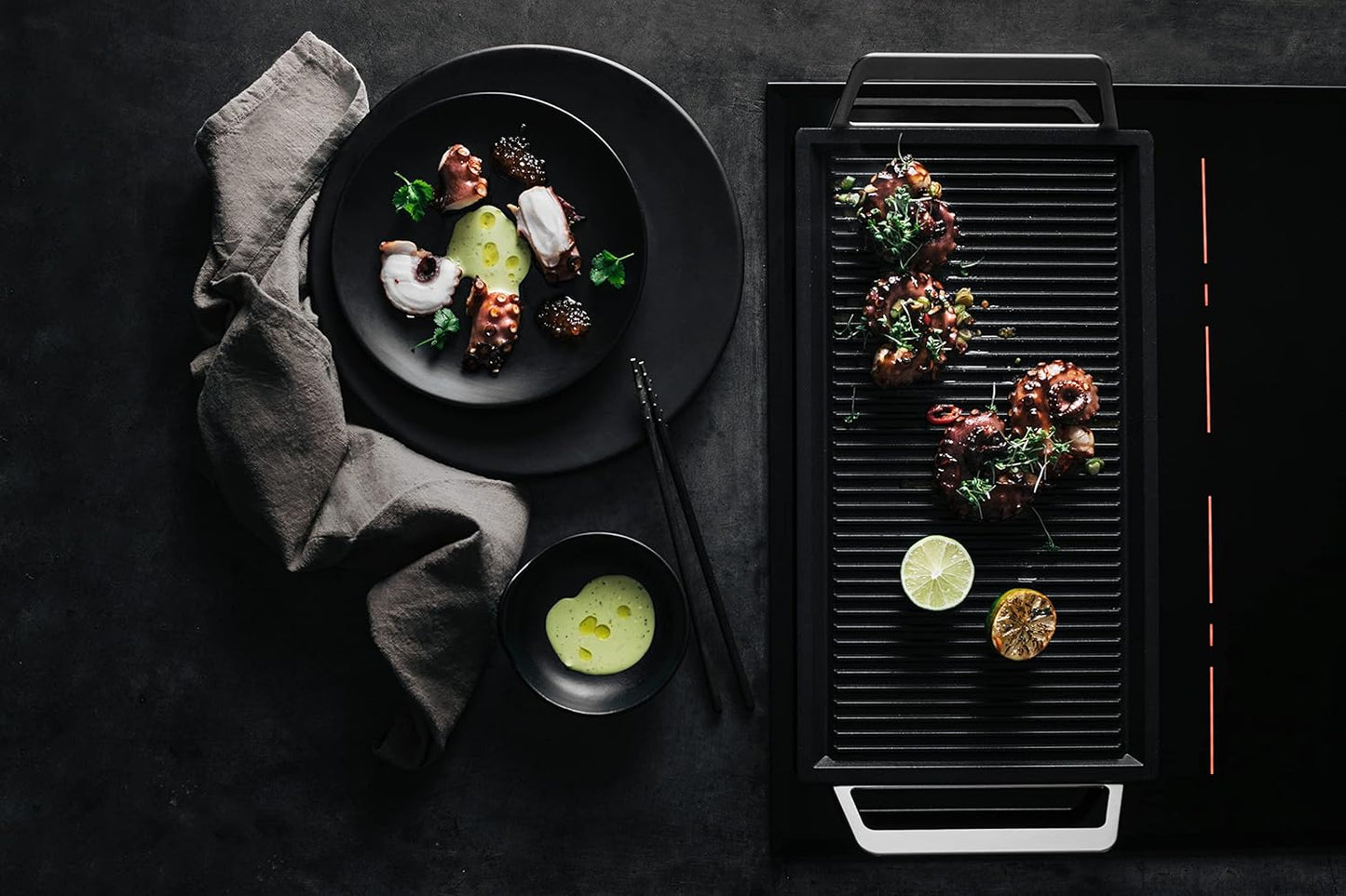 Mastery Collection Plancha Grillplatte, Single