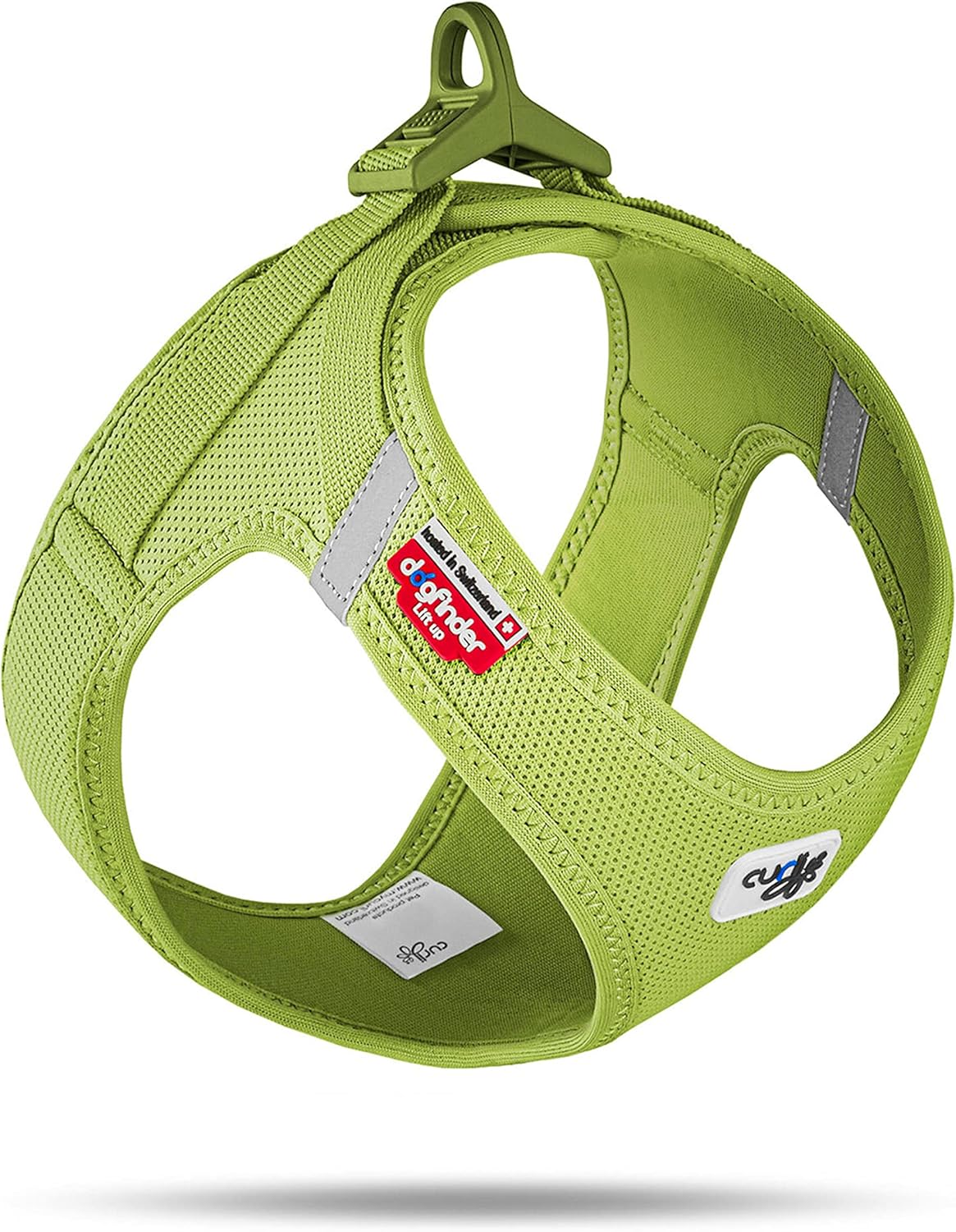 Vest Hundegeschirr Clasp Air-Mesh, Lime 2XS Einfarbig