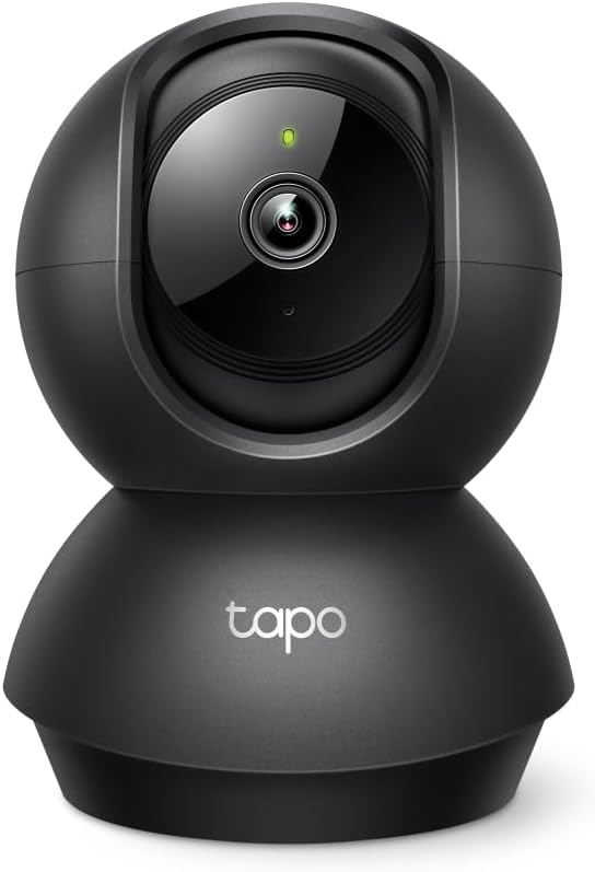 360° Innenraum-Überwachungskamera mit Nachtsicht, 1-pack(Schwarz)