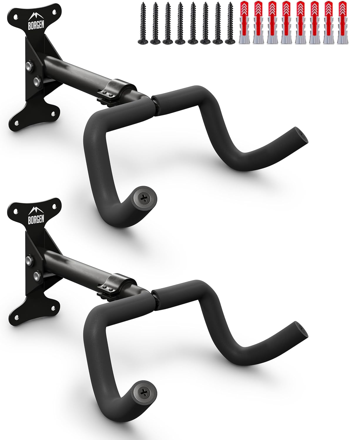Velo Wandhalterung, 2er Set Schwarz