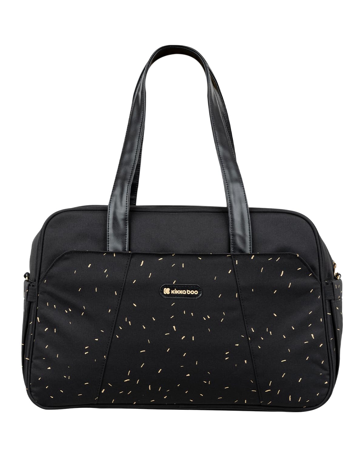 Wickeltasche Chelsea mit Wickelunterlage, Schwarz Gemustert