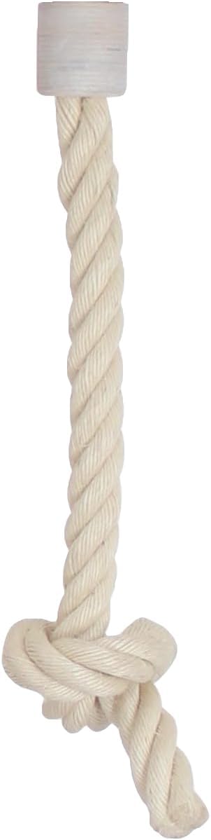 Spielseil mit Halterung, Sisalseil: 30 mm - Länge: 80 cm Gewinde: M8 - 8 mm