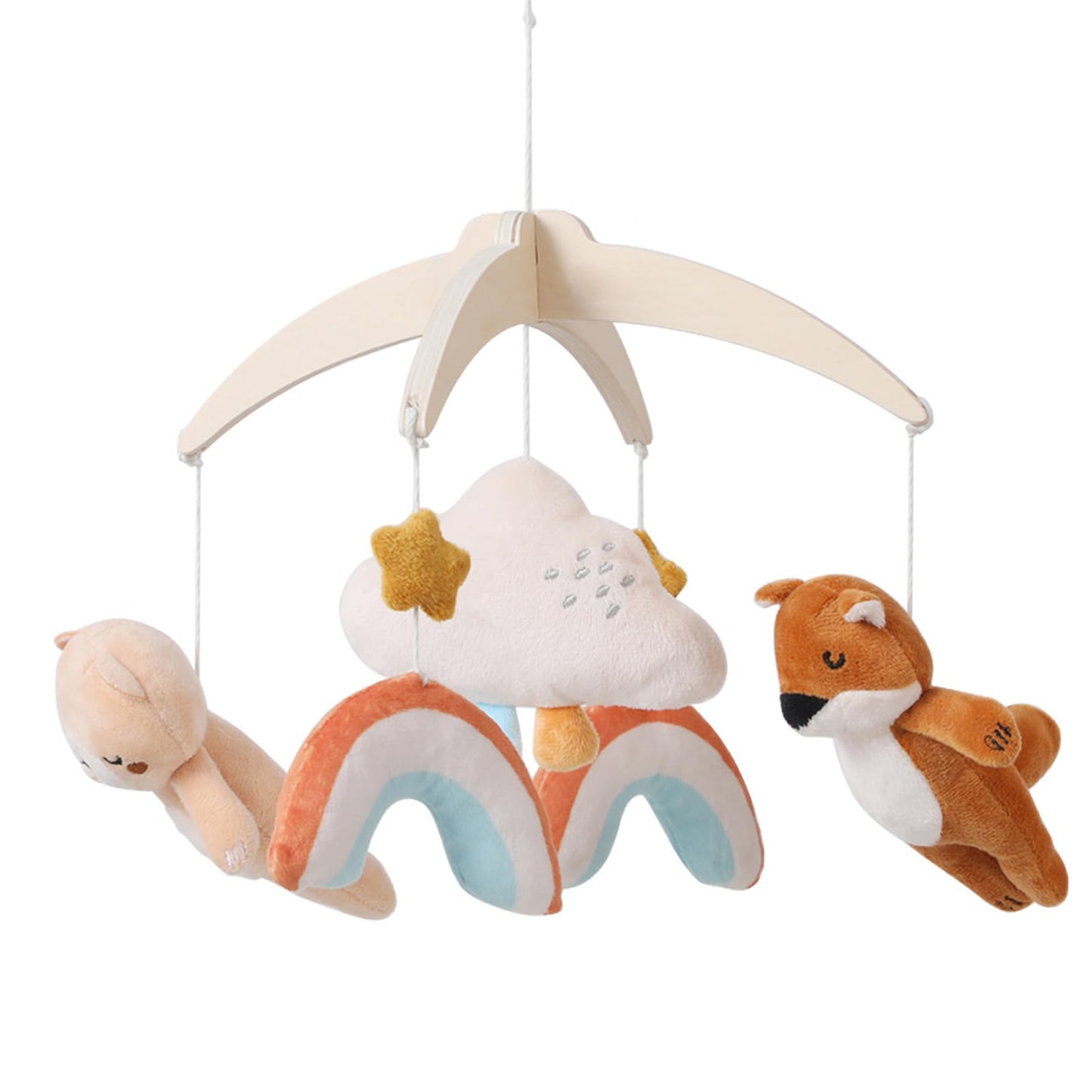 Babybett Mobile, Regenbogen