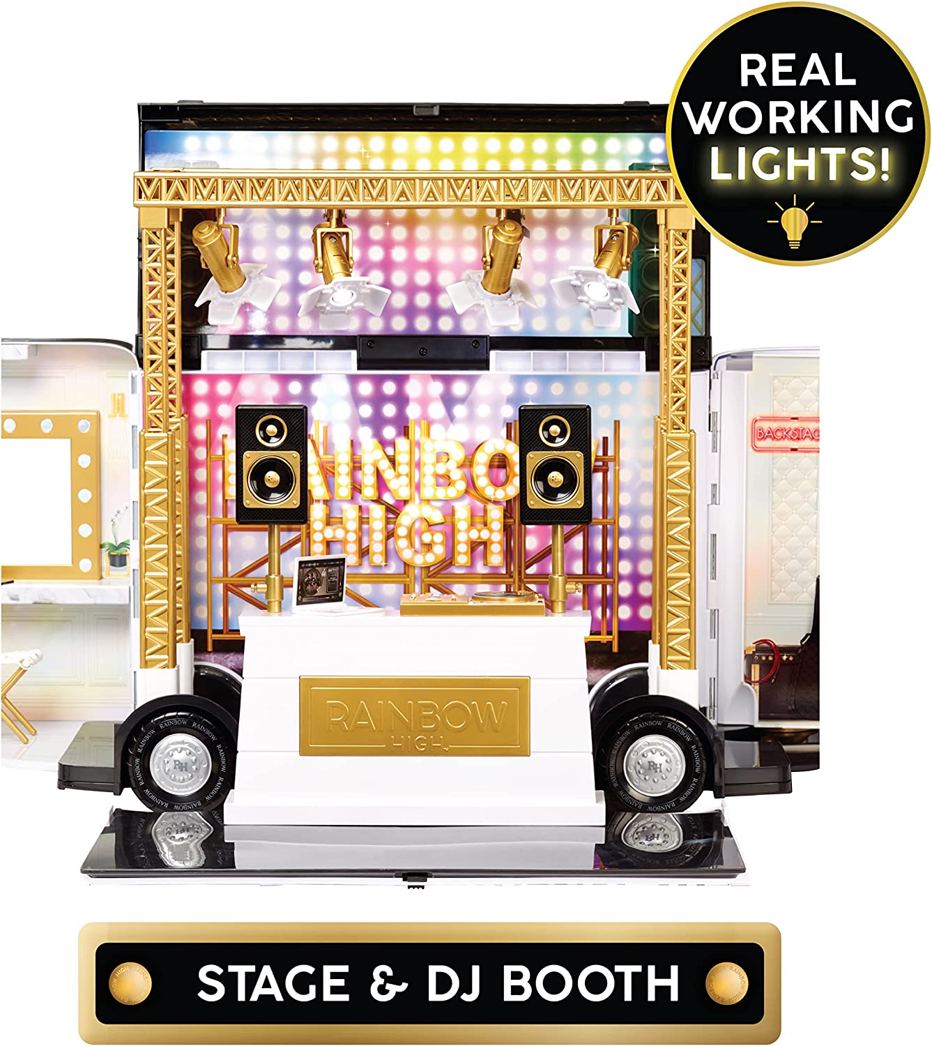 Rainbow Vision World Tour Bus & Stage, Spielfahrzeug, Single