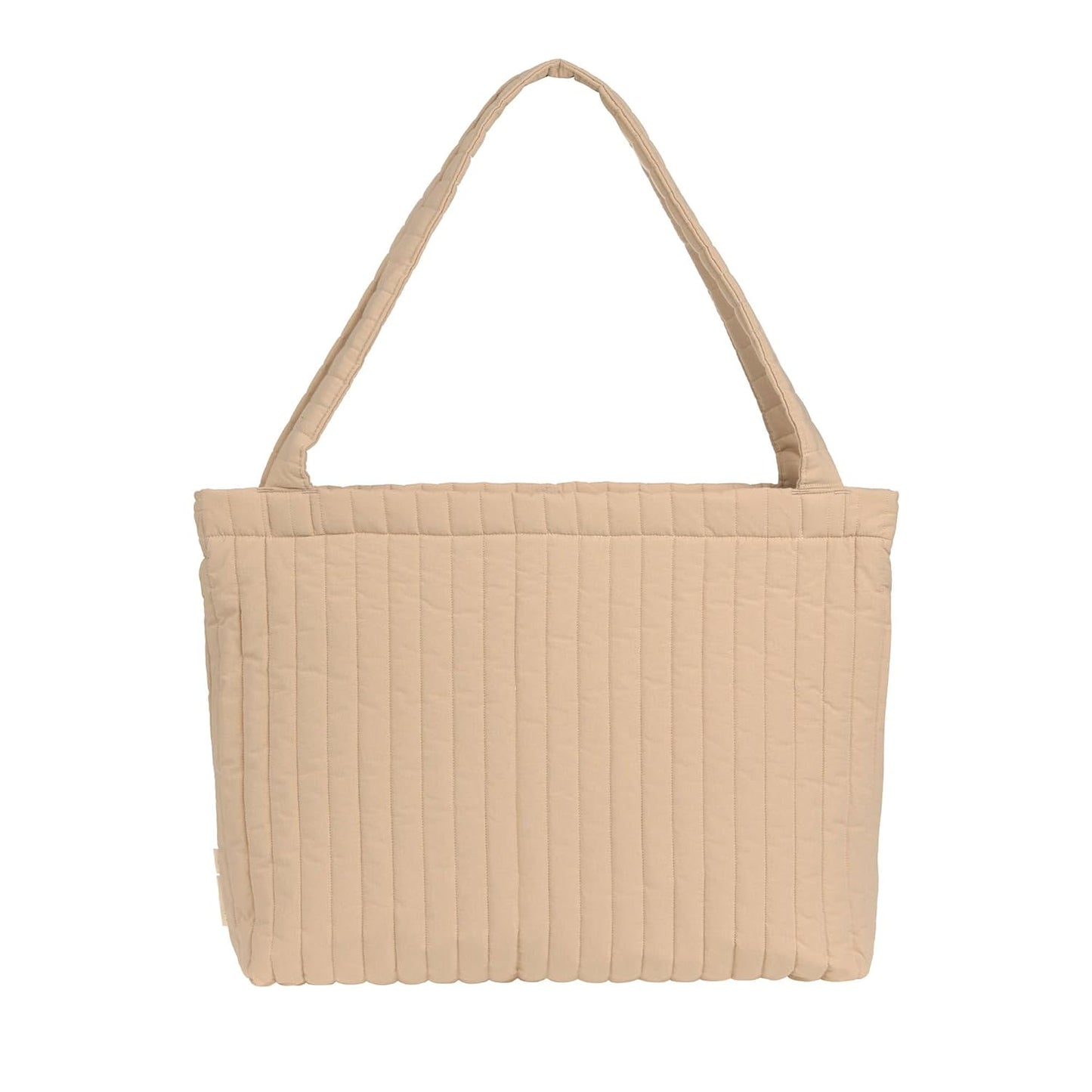 Baby-Wickeltasche mit Kinderwagenbefestigung, Beige