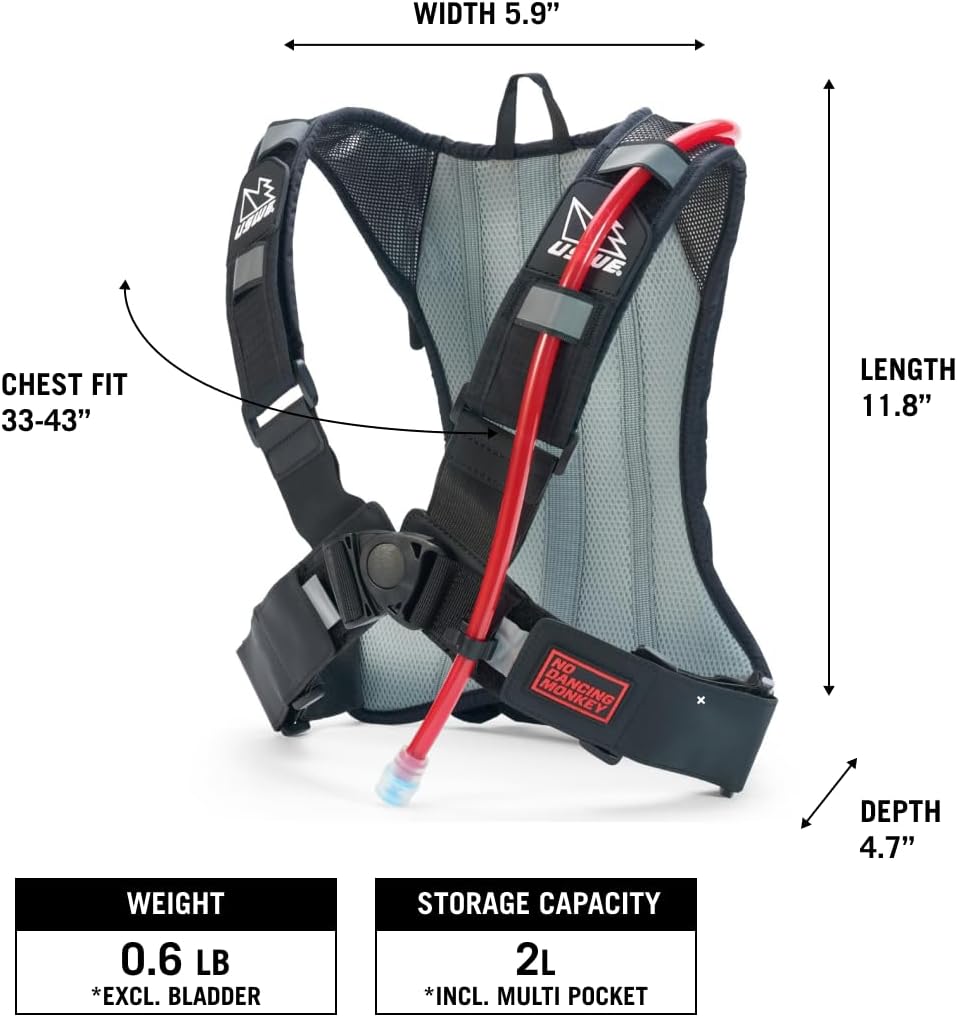 Trinkrucksack Outlander, Unisize Gelb