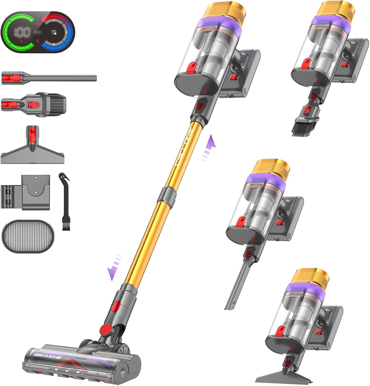 Akkustaubsauger V15 Ultra
