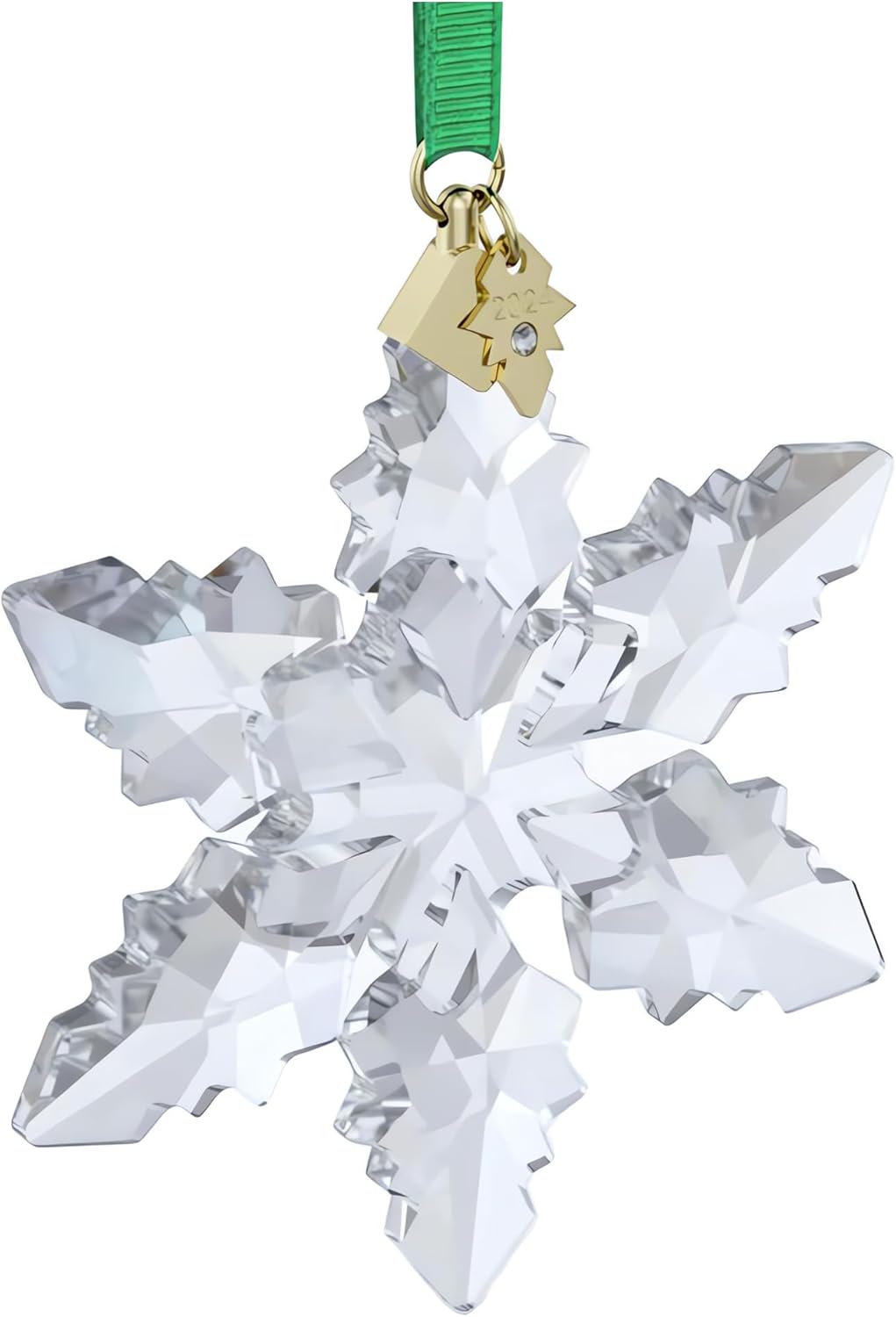 Annual Edition Kristallornament 2024 Schneeflocken-Design, Annual Edition Ornament 2024 Gold