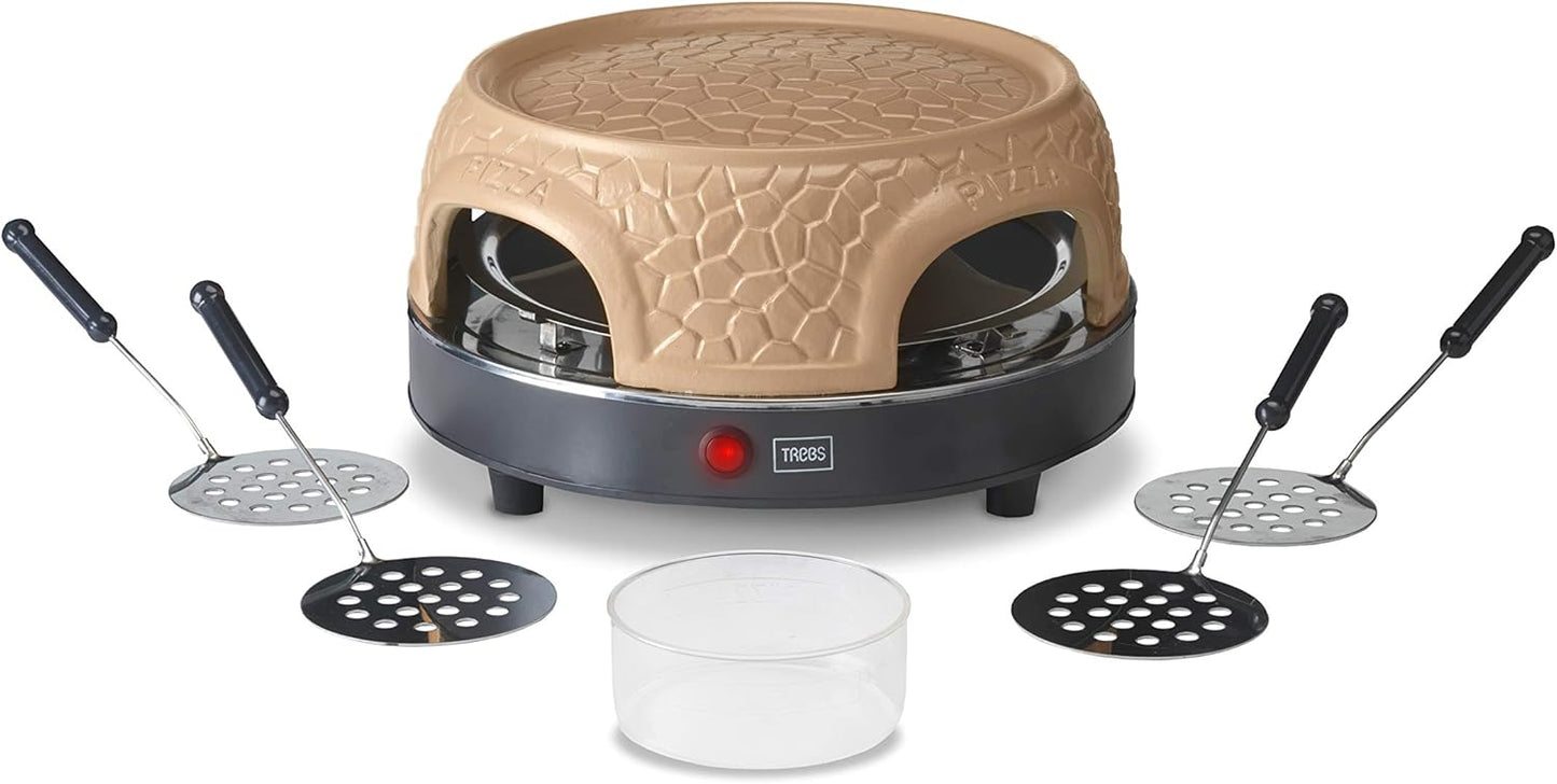 Pizzagusto 99390 - Pizzaofen, Flachkuppel / 4 Personen