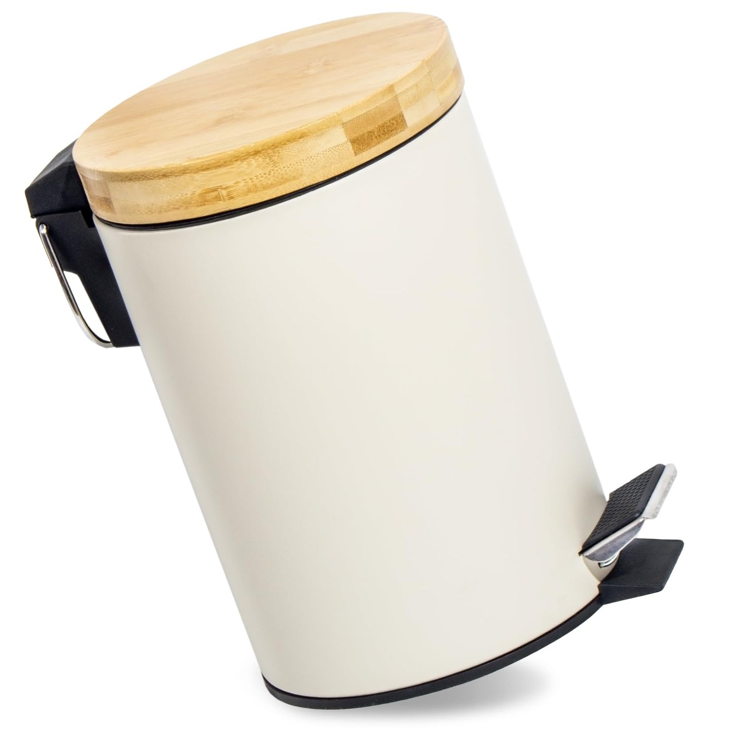 Kosmetikeimer mit Soft Close, Beige 3L