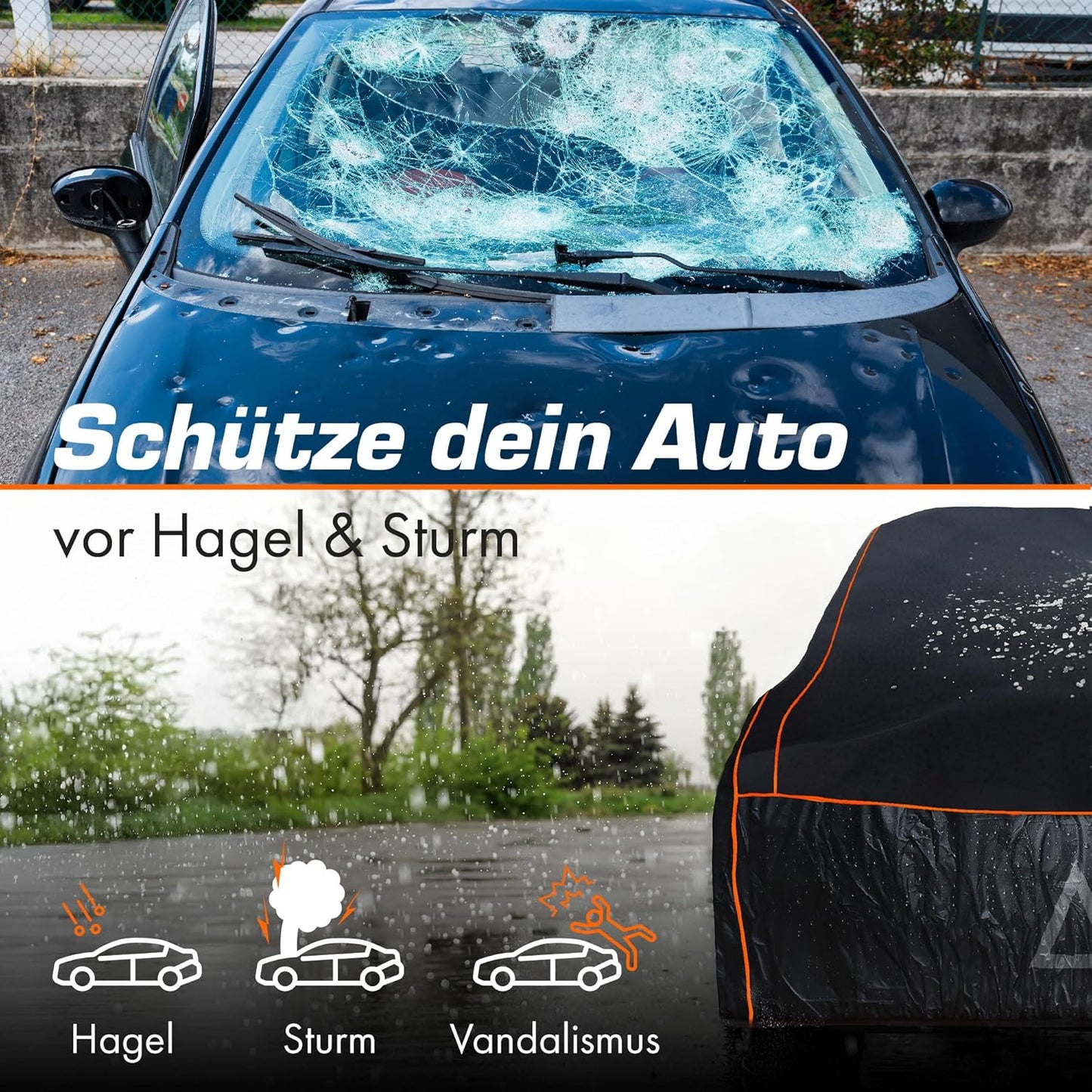 Auto Hagelschutzplane, Hagelschutzplane Pkw - L