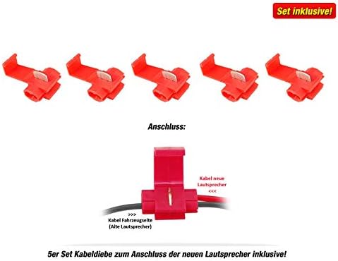 2-Wege Kompo Auto Lautsprecher-Set 130 mm für Megane 3