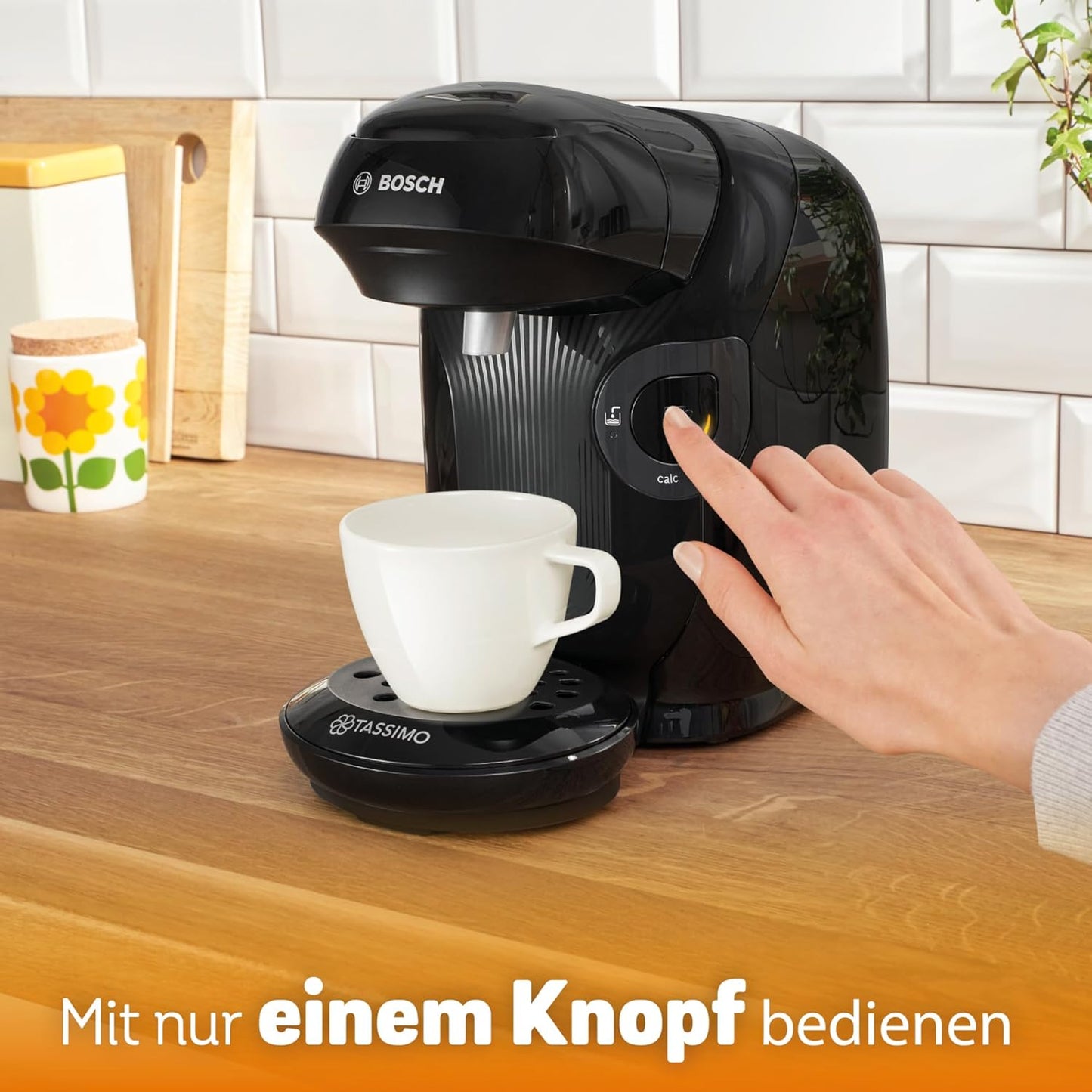 Tassimo Style Kapselmaschine, Schwarz