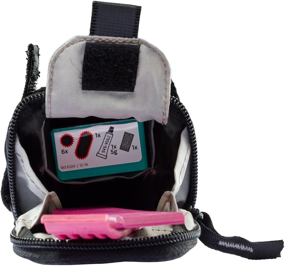 Race Light M Luminum Satteltasche, Einheitsgröße Schwarz