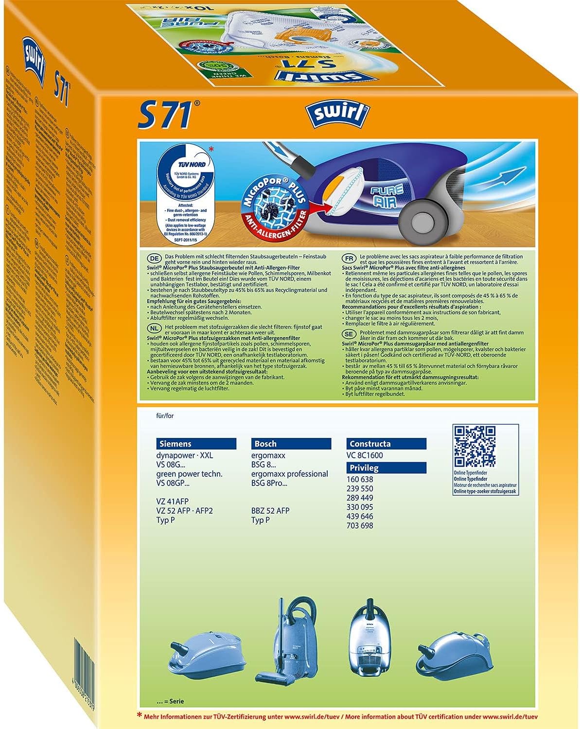 S 71 EcoPor, S71 EcoPor / 10 Pack