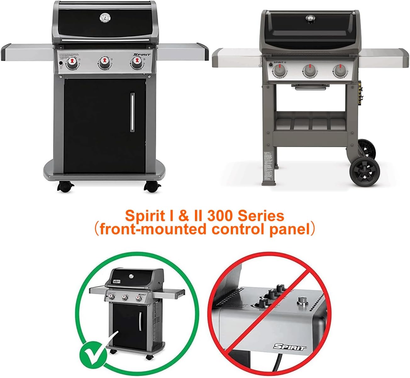 Aromaschiene für Spirit 300 Gasgrill, Porzellan emaillierte