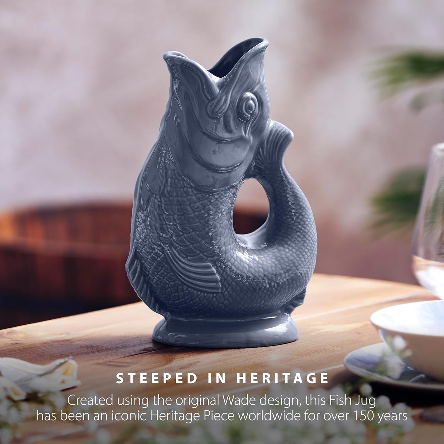 Fischkrug, 1.2L French Grey