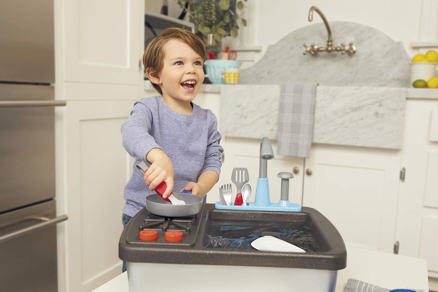First Sink & Stove, Sink & Stove