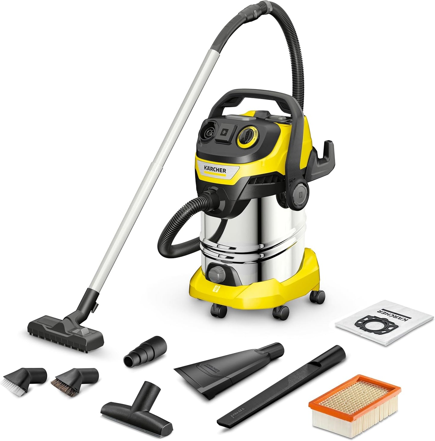 Nass-/Trockensauger WD 6 P S mit Car- und Pet-Kit, mit Car- und Pet-Kit