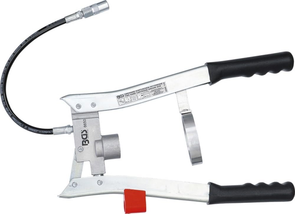 Zweihand-Kartuschen-Fettpresse 500 g, Zweihand-Fettpresse