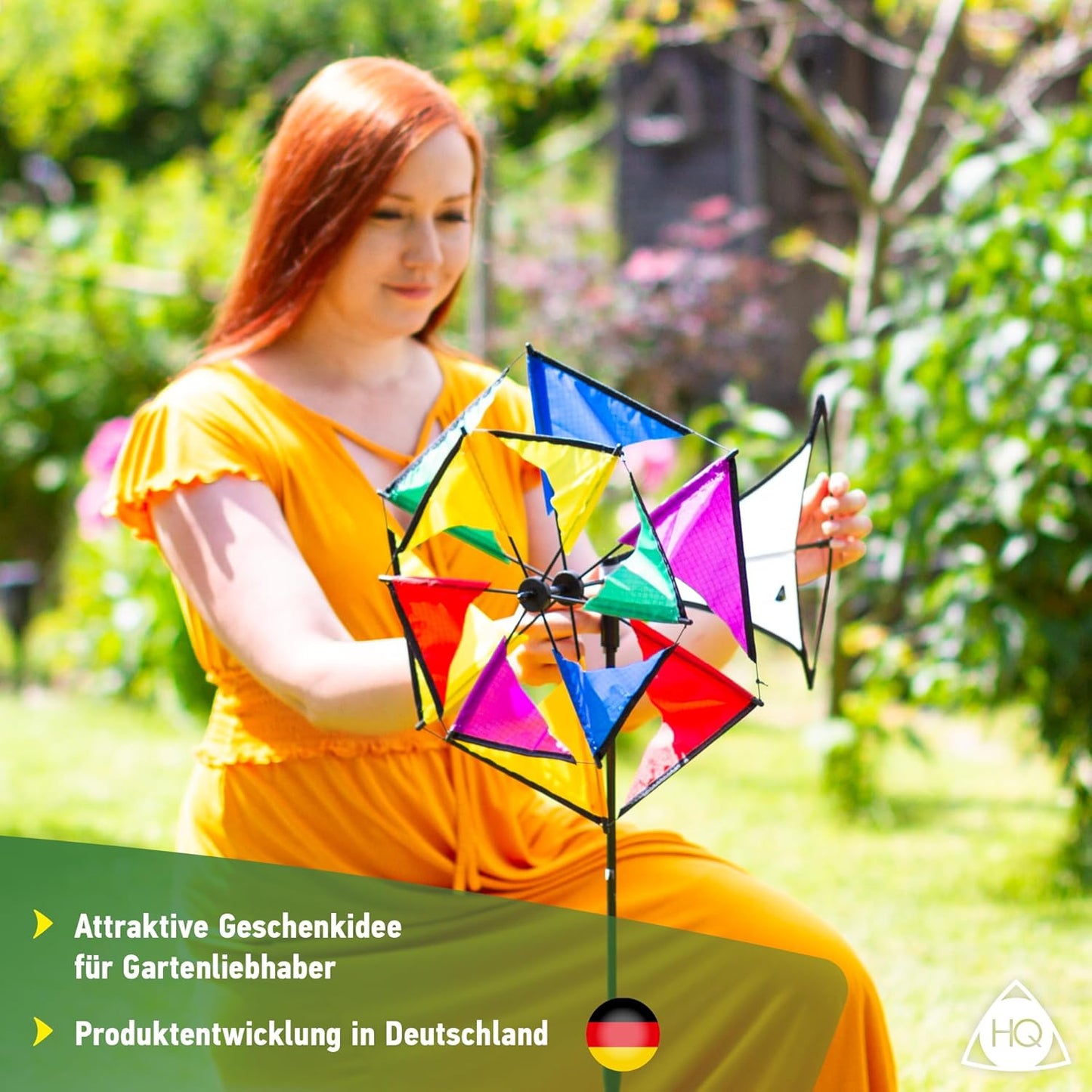 Windspiel Windrad mit Standstab (Sunbeam), Sunbeam