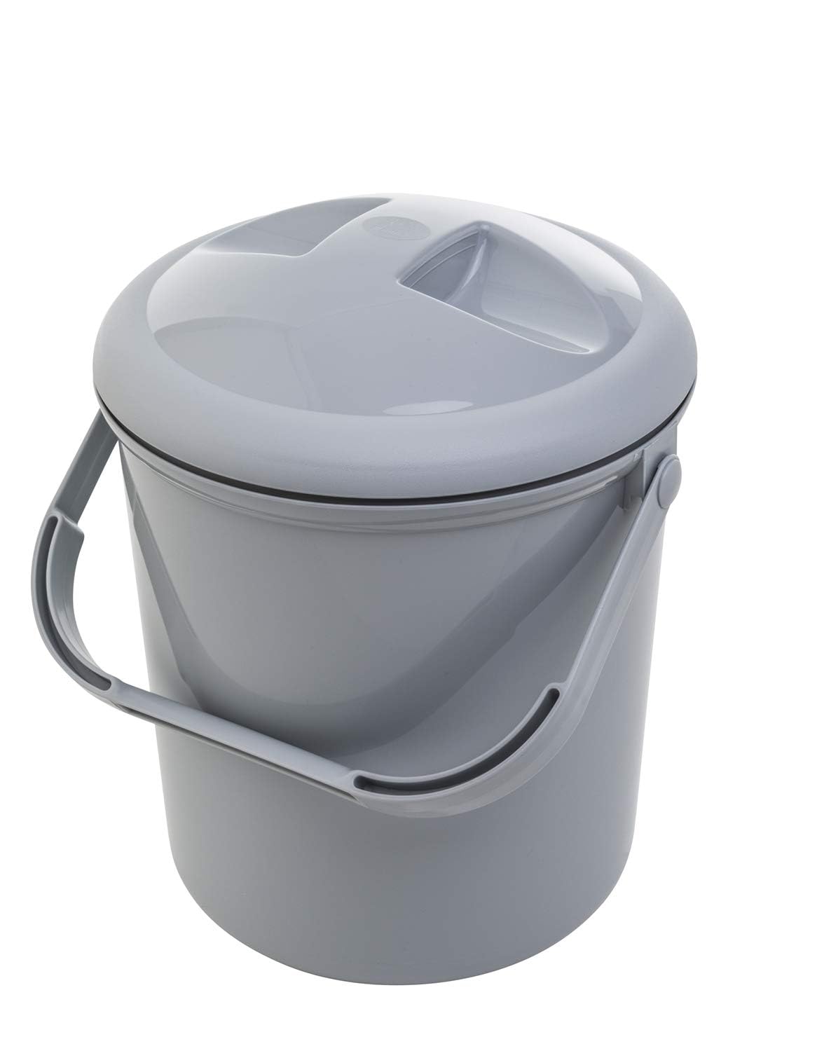 Windeleimer Bella Bambina 11L mit Deckel, Grau