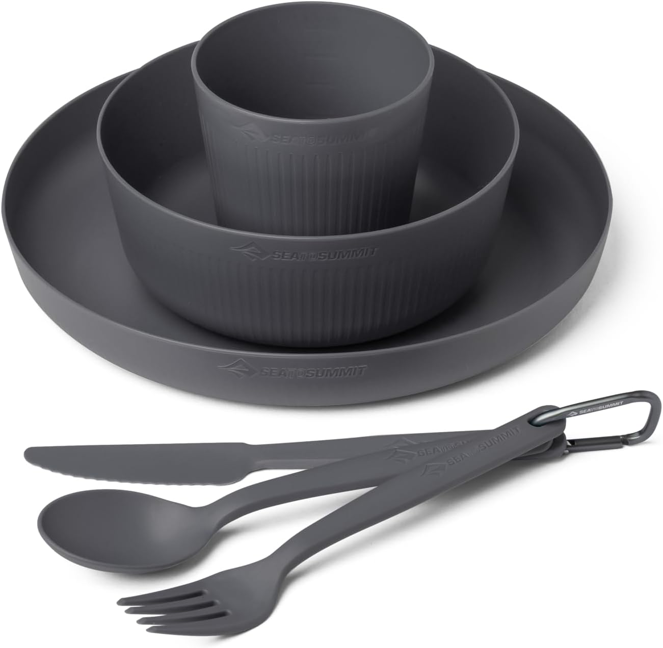 Camp Dinnerware Set mit Netzsack