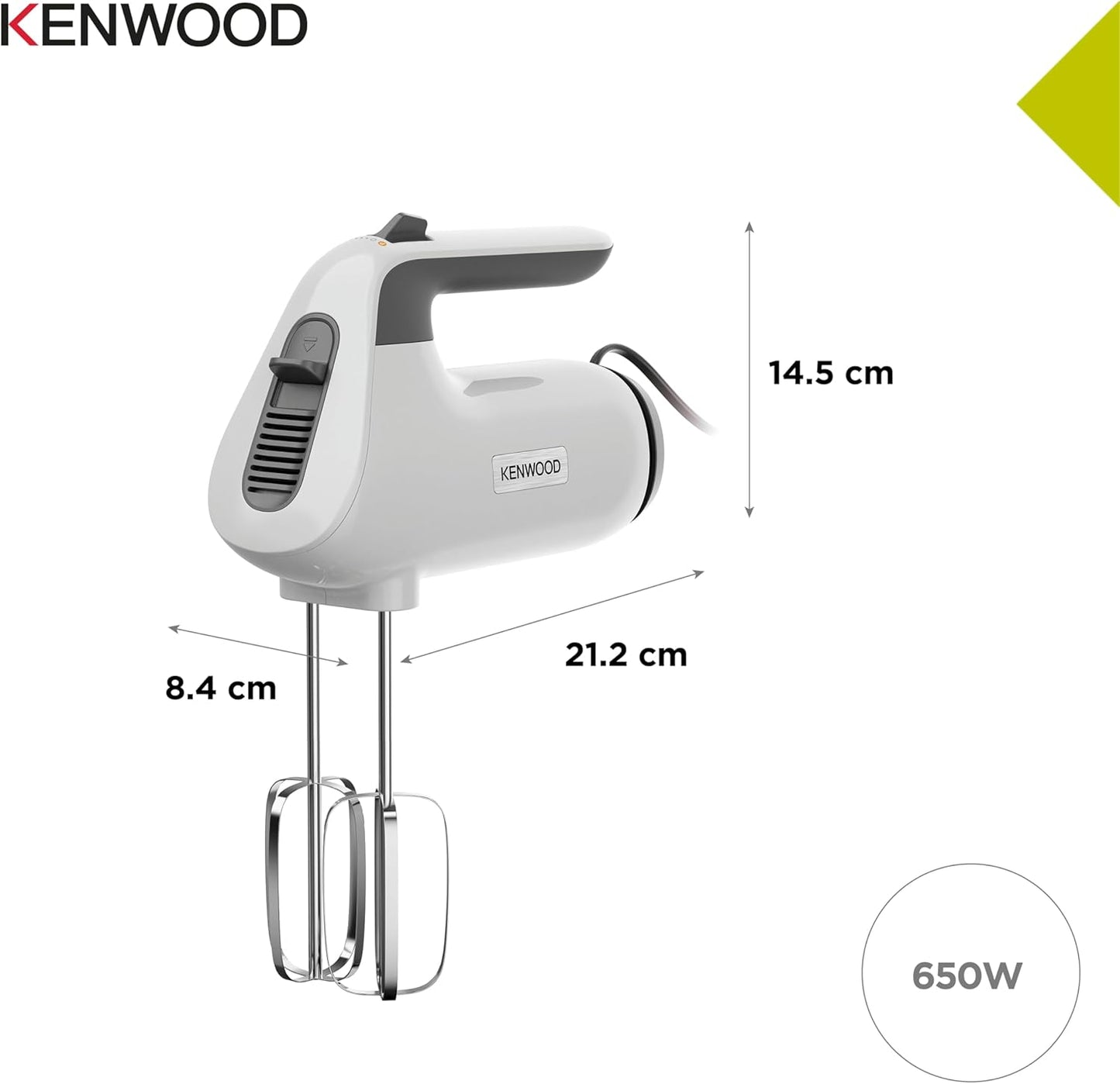 Handmixer QuickMix+ HMP50.000WH