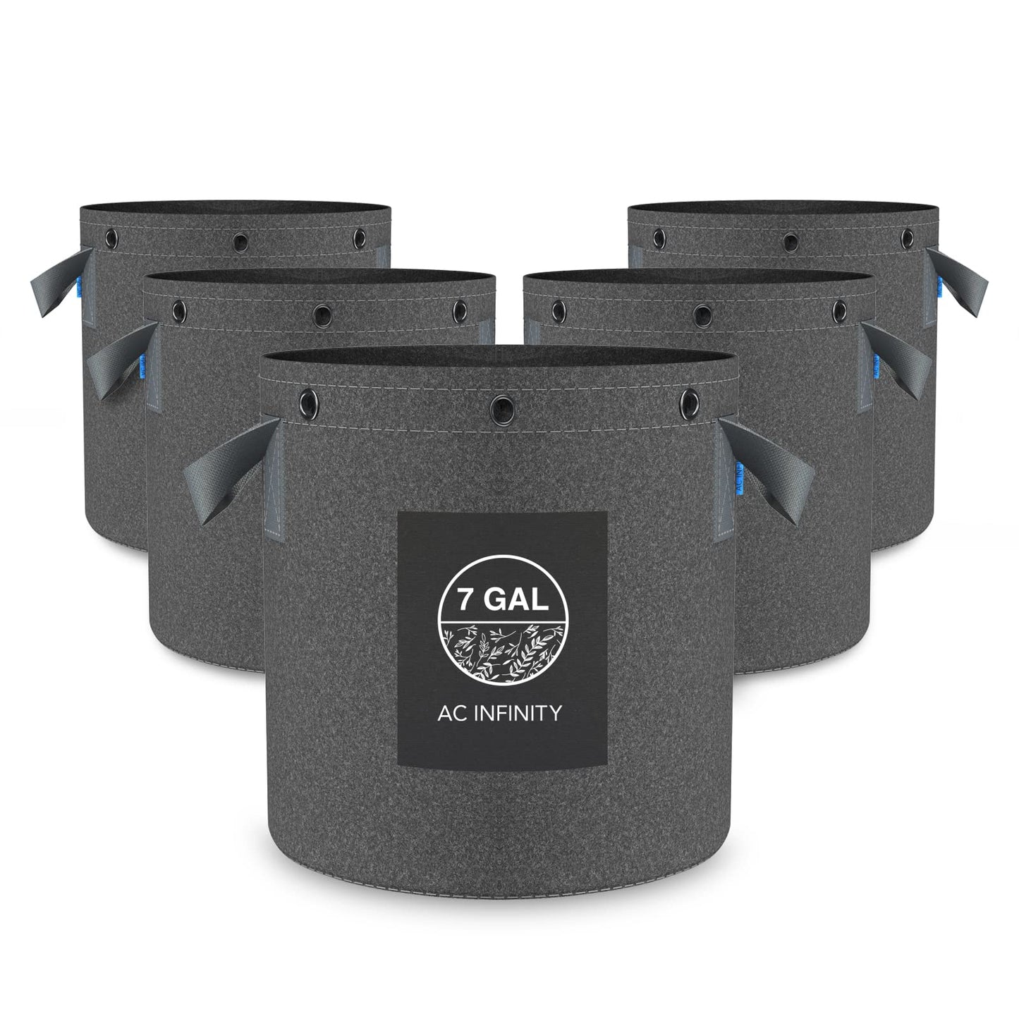 5er-Pack Stofftöpfe, 7 Gallon