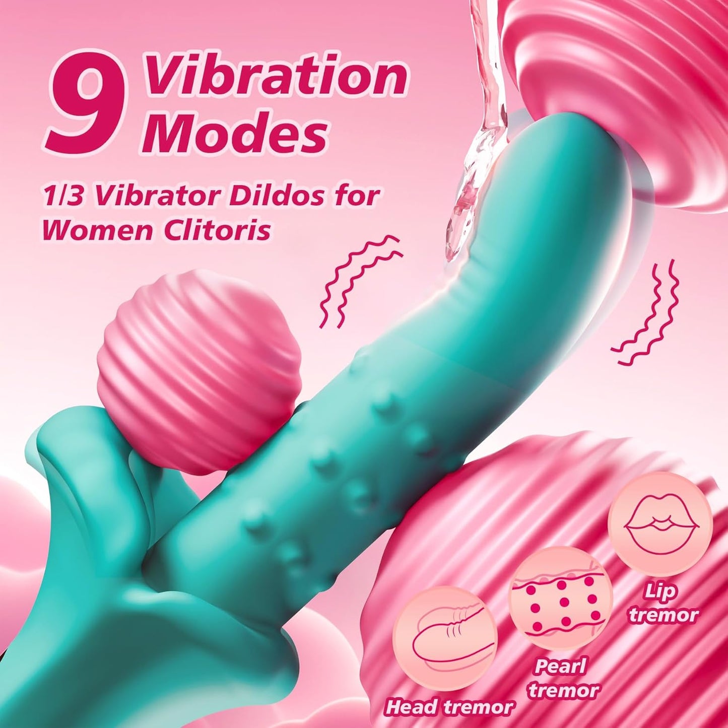 Vibrator für G-Punkt- und Klitorisstimulation, XXL
