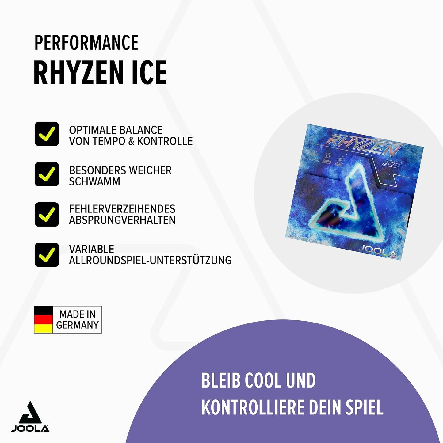 Tischtennisbelag Rhyzen Ice Max