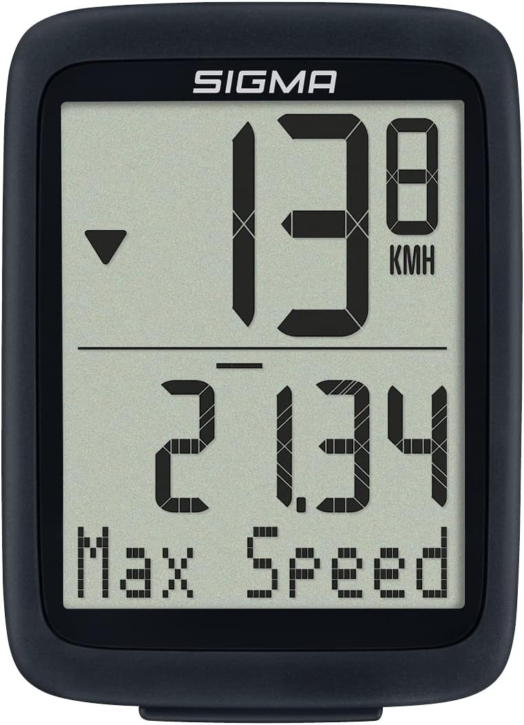 Kabelgebundener Fahrradcomputer BC 10.0 WR (10 Funktionen), Single