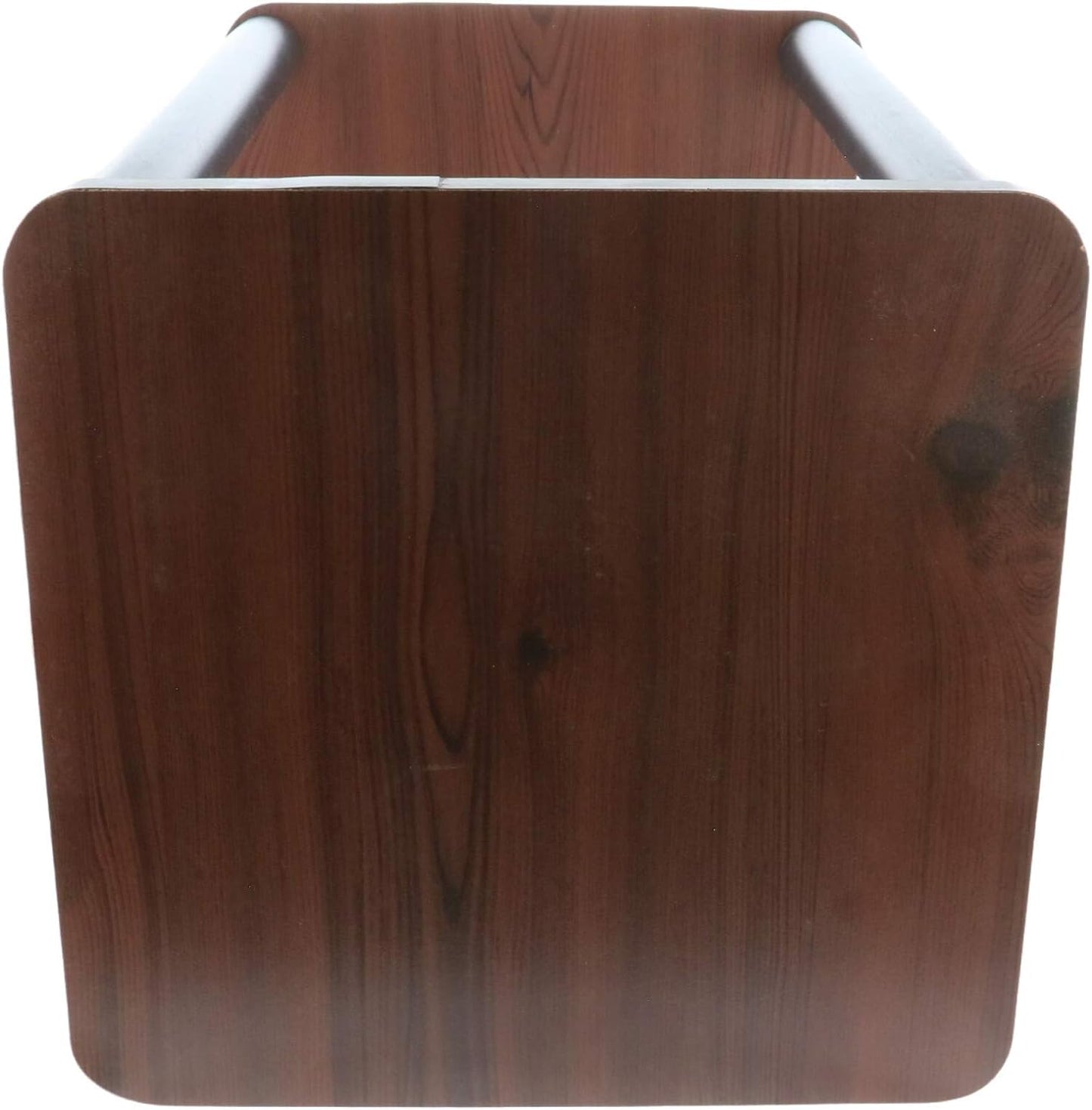 2er Set Beistelltisch Haydn, Dunkle Kirsche / Schwarz 2er Set