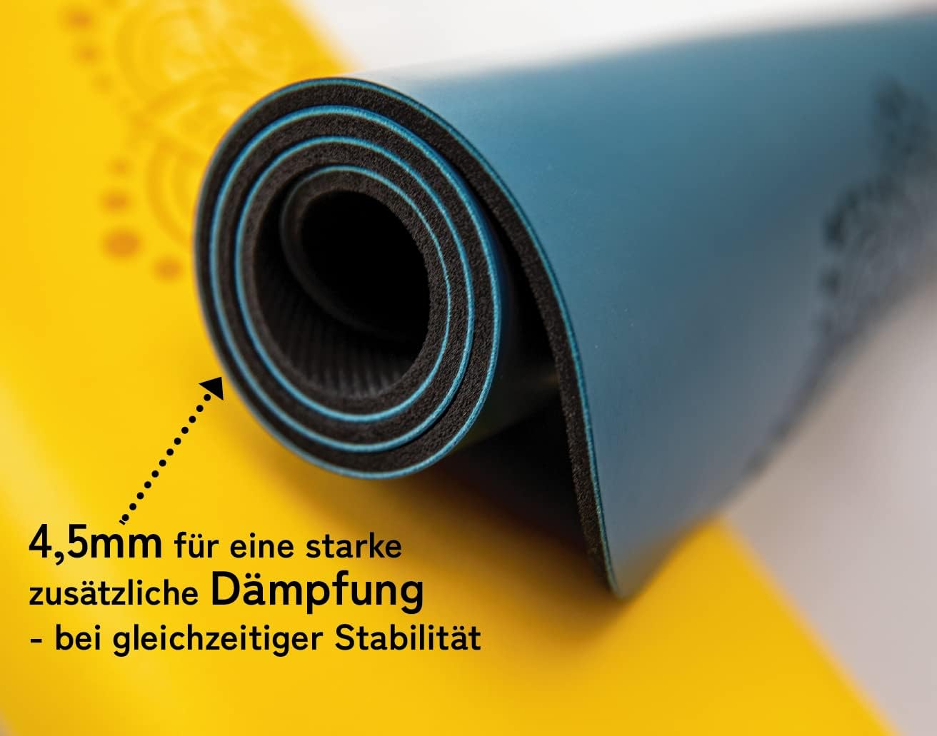 Yoga Knie-Pad, Blau